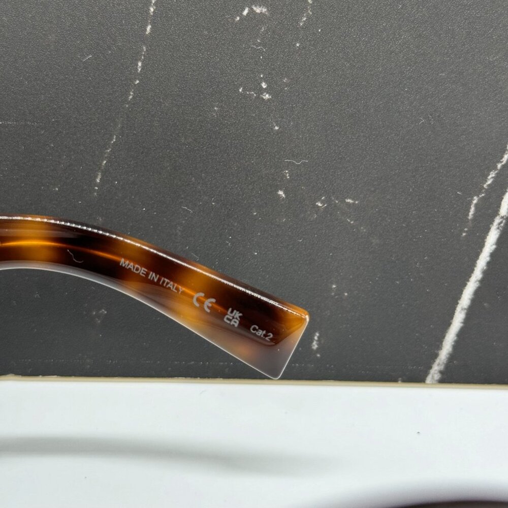 NEW SL M119 BLAZE 002 SAINT LAURENT BLAZE HAVANA OVERSIZED SUNGLASSES SL M119 - Picture 11 of 12